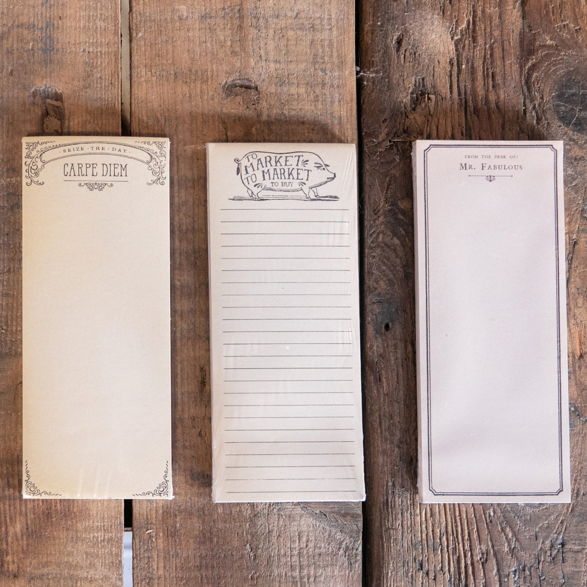 ***Carpe Diem Skinny Notepad
