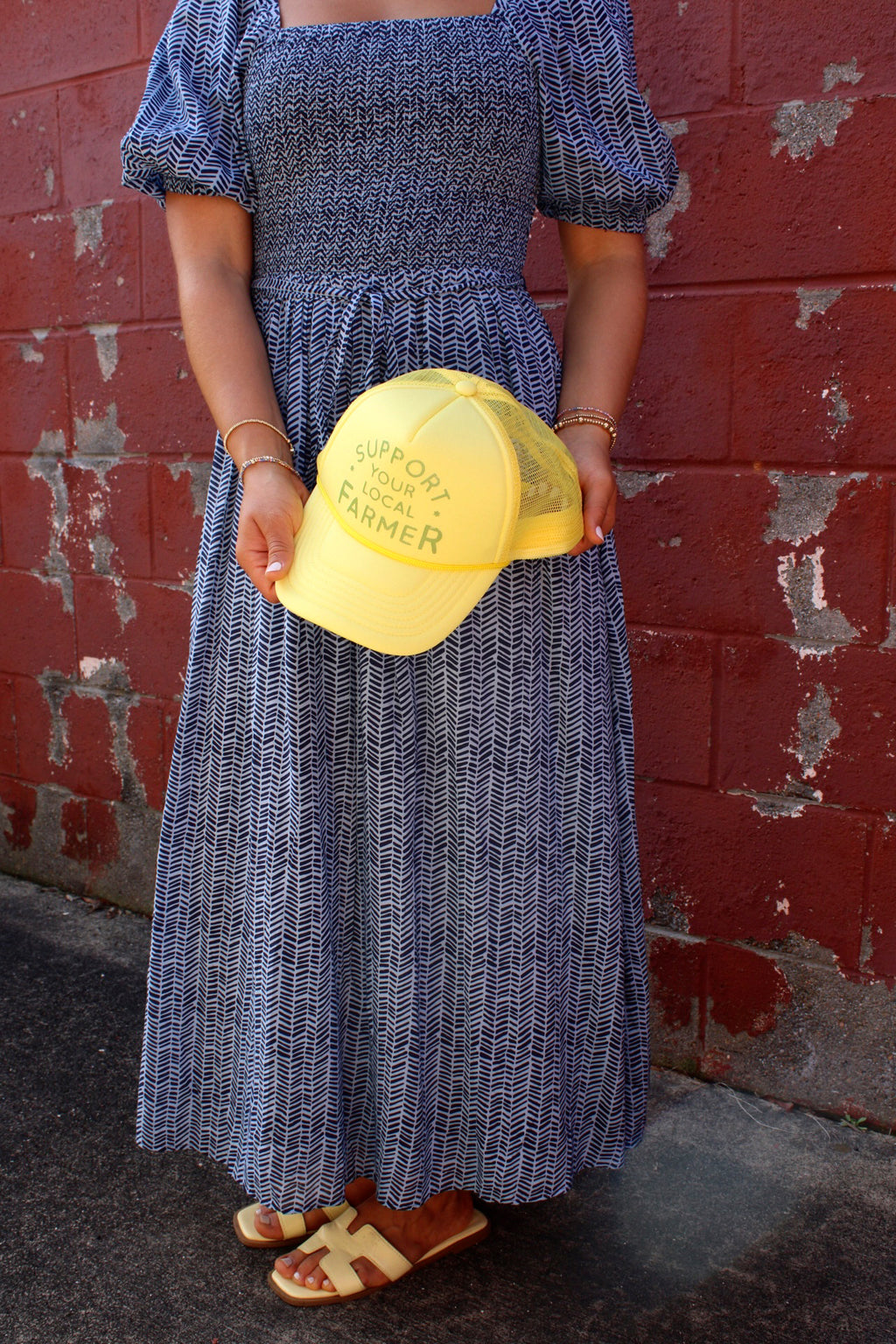 Support Your Local Farmer Trucker Hat