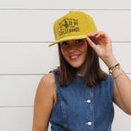 Cool Bands Corduroy Trucker Hat- Chartreuse