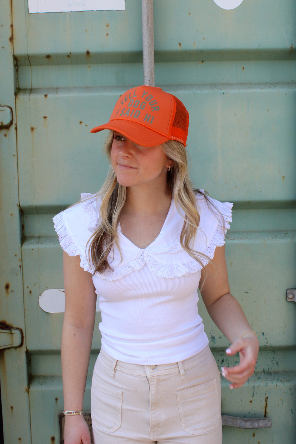 Tell Your Dog I Said Hi Trucker Hat