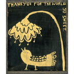 Thank You Bird Art Print