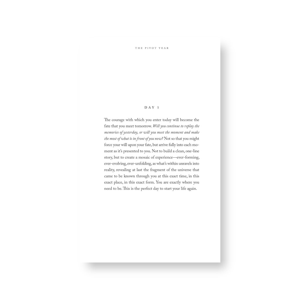 The Pivot Year - Book