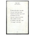 The Sun Art Print - Grey Wood