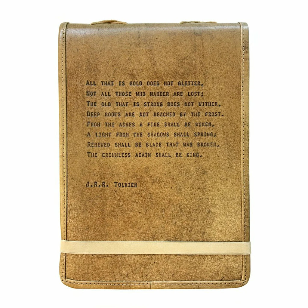 All That Is Gold Signature Leather Journal - Maple