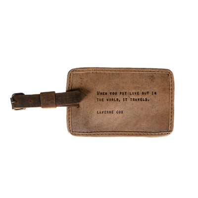 Leather Luggage Tags