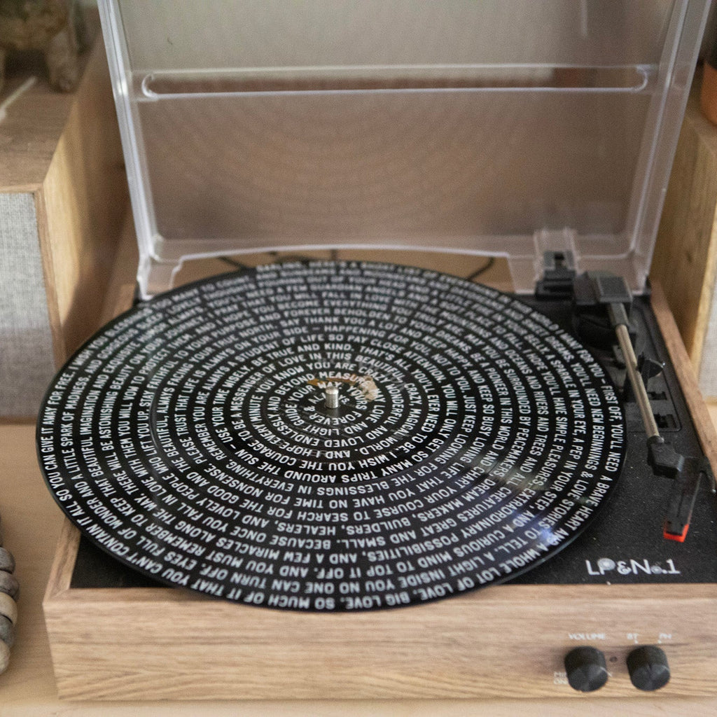 Darling, Here's A Short List Spiral Vinyl Record