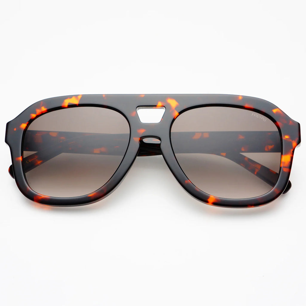 Voyager Acetate Oversized Aviator Sunglasses