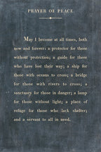 Prayer of Peace Art Print (Gallery Wrap)