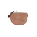 Washed Canvas Zip Bag- Rose