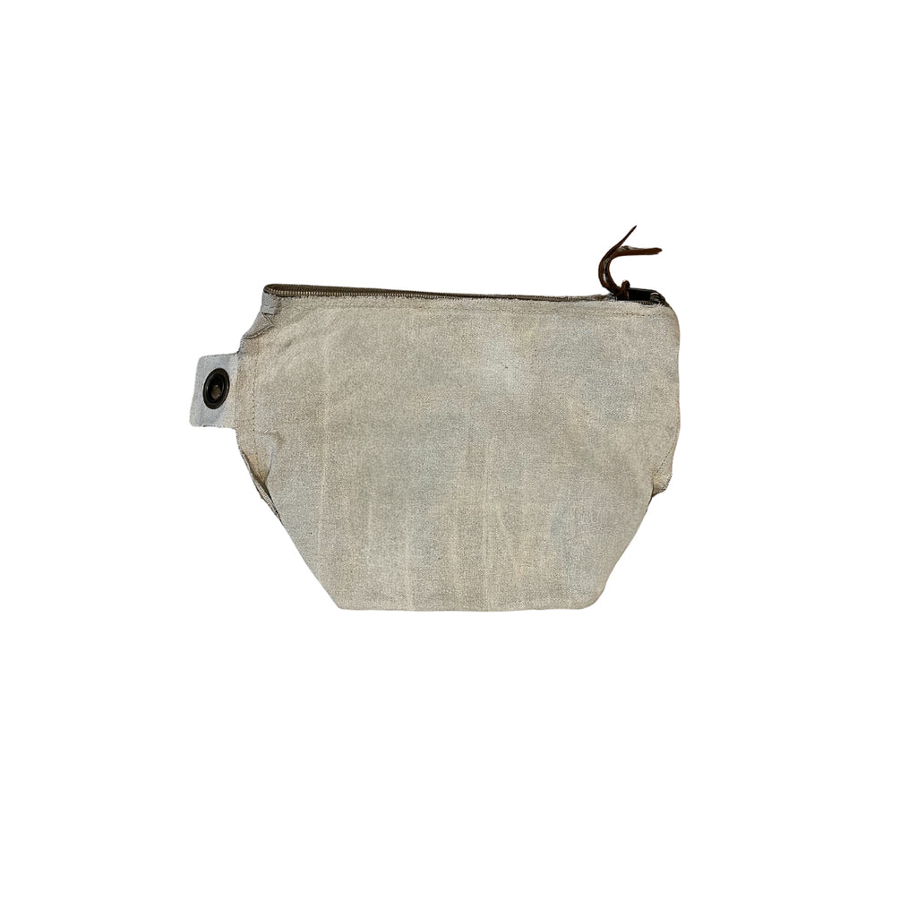 Washed Canvas Zip Bag