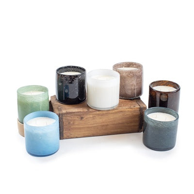 ***Elements Collection Glass Candle
