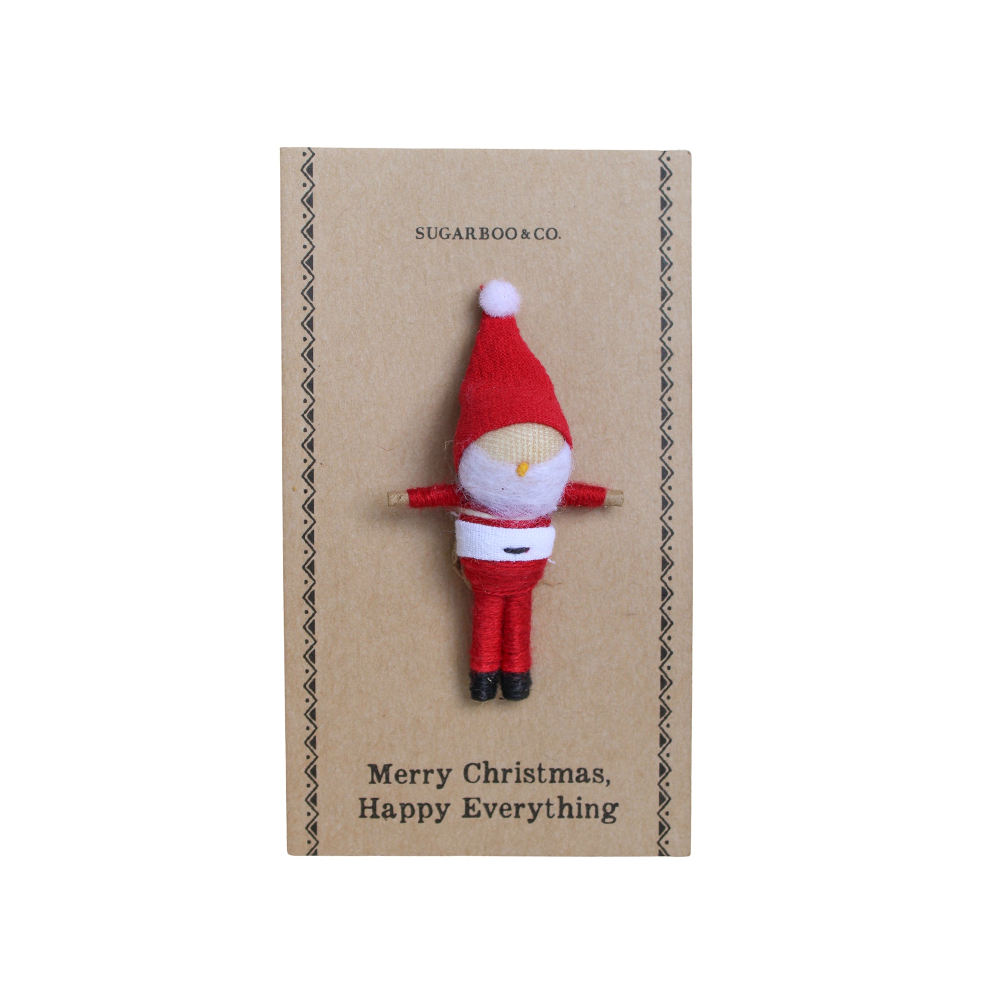 Worry Doll - Santa Ornament