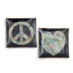 Large Square Decoupage Plate