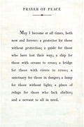 Prayer of Peace - Poetry Collection