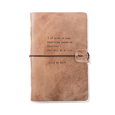 Artisan Leather Journals - Blush