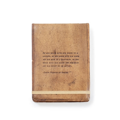 Signature Leather Journals - Maple