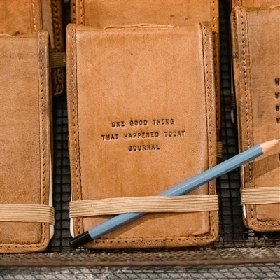 Mini Signature Leather Journals