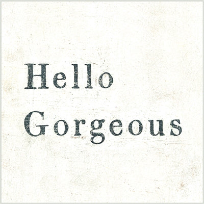 Hello Gorgeous Art Print