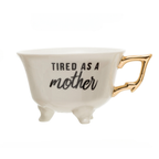 White Stoneware Footed Teacup 2nd Edition