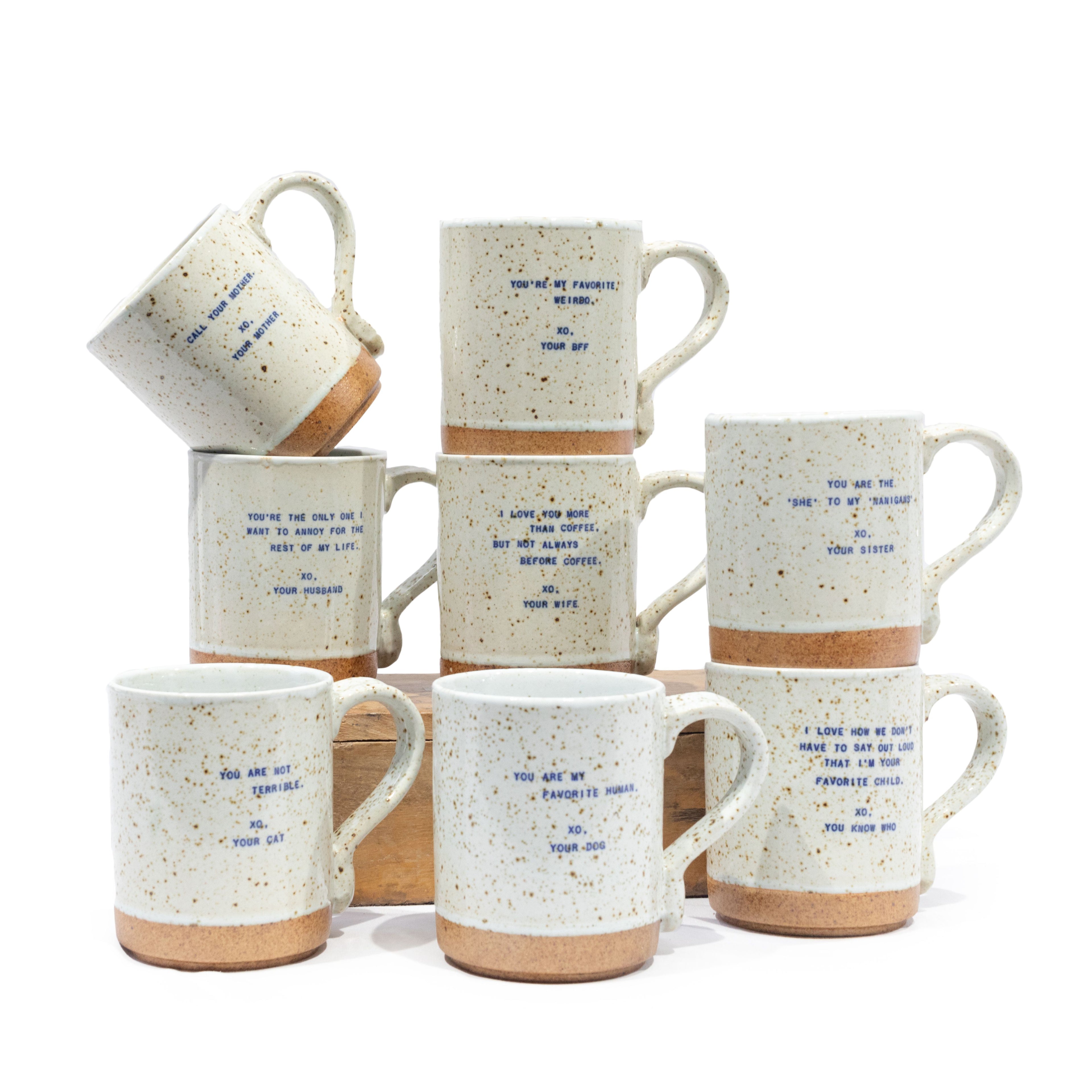 Friends and Family XO Mug