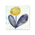 Yellow Flower With Purple Leaves - Art Tile Collection