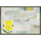 Yellow Pansy Horizontal Art Print