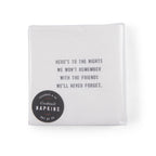 Here's To The Nights Cocktail Napkins