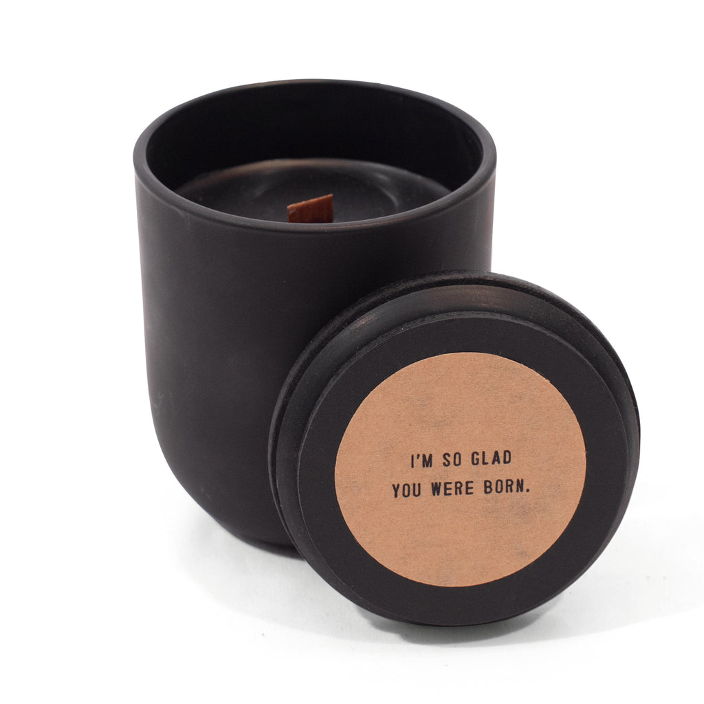 Wood Wick Matte Black Candle Collection