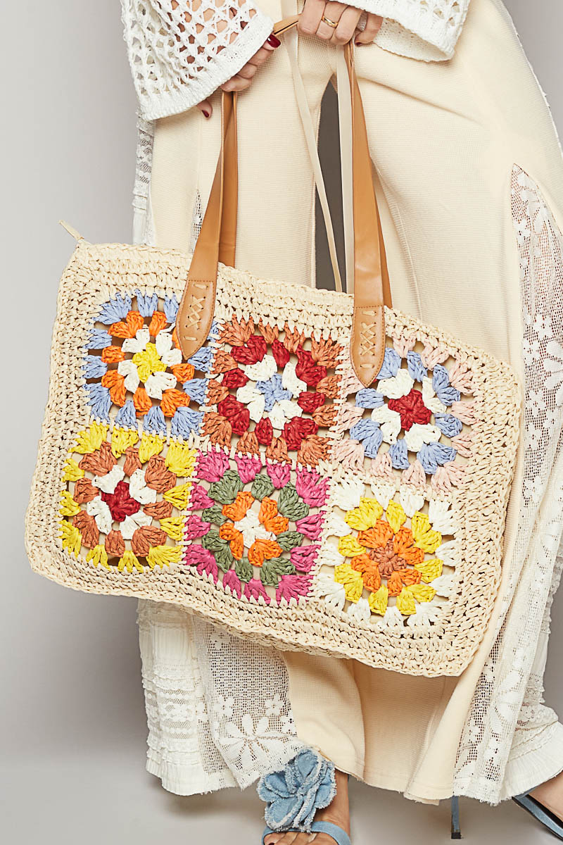 Crochet Bag - Floral