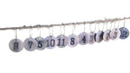 ***Wine Number Charms