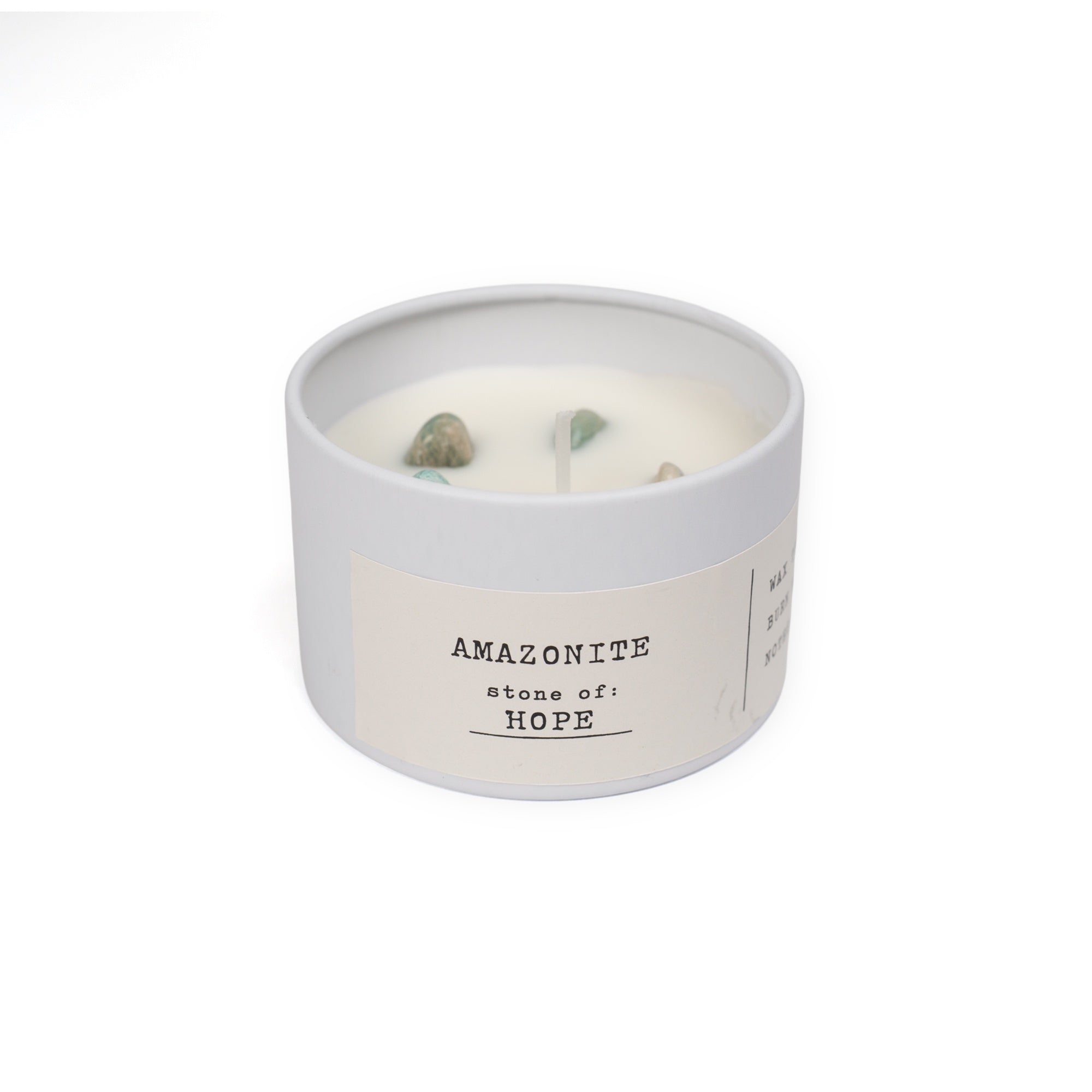 Mini Intention  Candle - Amazonite