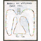 Angels Are Watching Art Print
