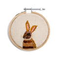Rabbit Embroidery Hoop Collection