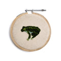 Frog Embroidery Hoop