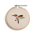 Hummingbird Embroidery Hoop