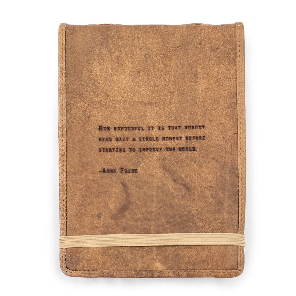 ***How Wonderful It Is Signature Leather Journal