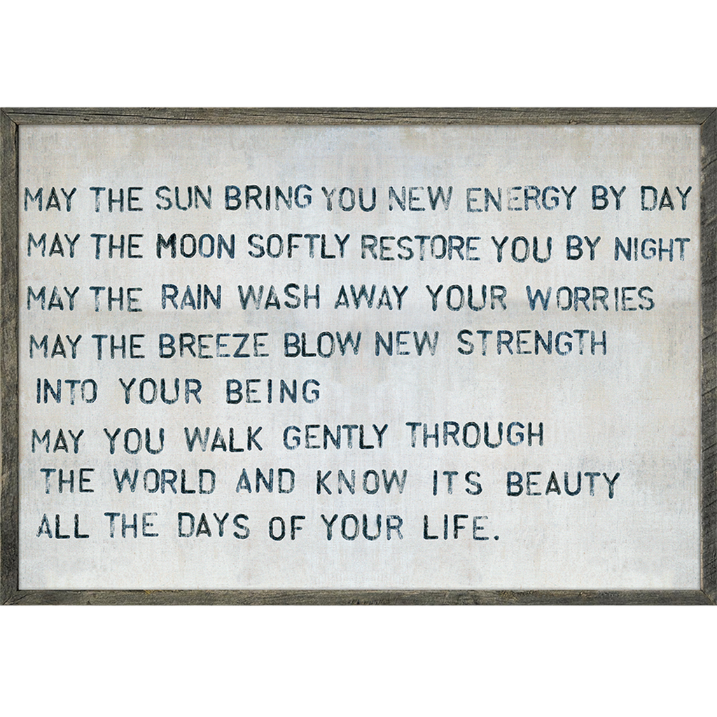 Apache Blessing Art Print