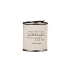 I Will Think Of You Shine Candle