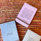 I Believe In Pink Fabric Notebook