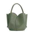 Tulip Recycled Vegan Leather Top Handle Bag