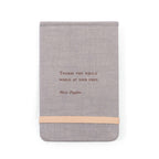 Whole World Fabric Notebook