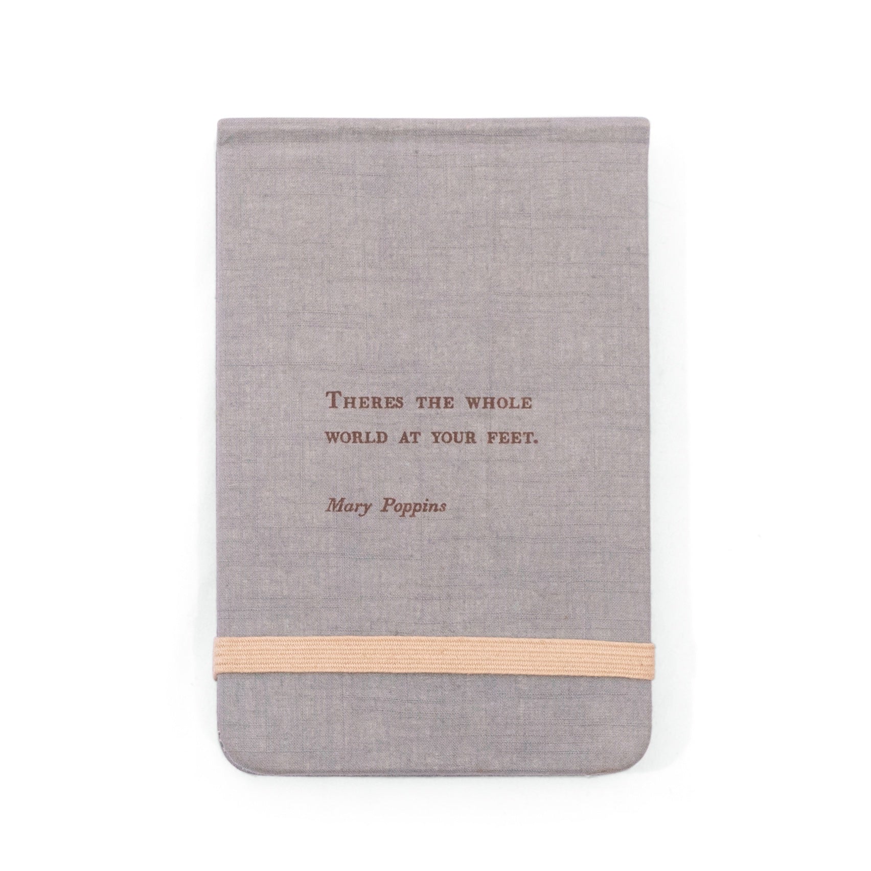 Mary Poppins Fabric Notebook-3.5"x5.5"