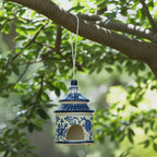 Ceramic Chinoiserie Pagoda Bird House
