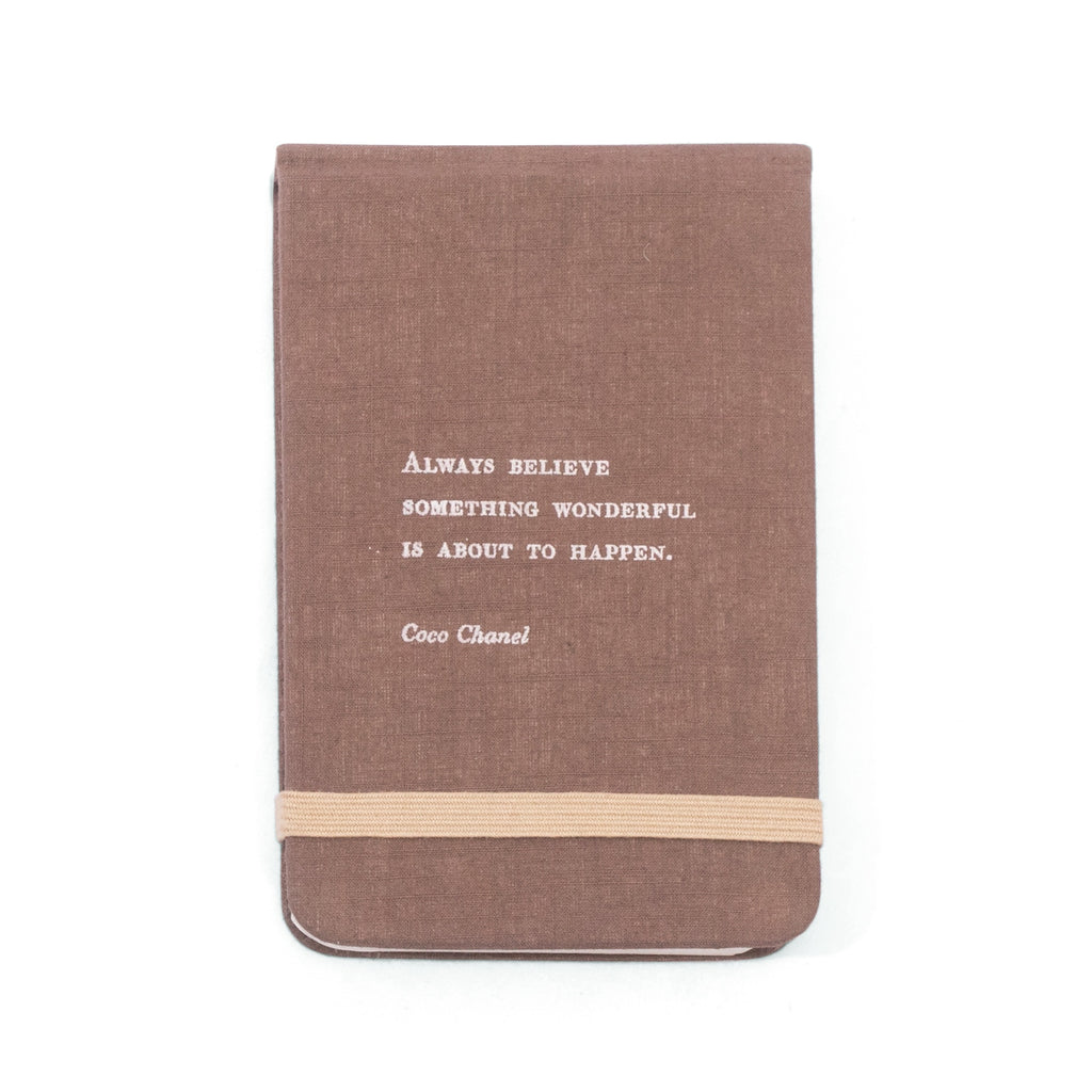 Something Wonderful Fabric Notebook