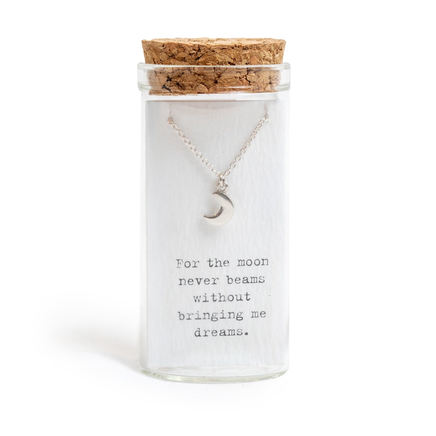Message in a Bottle Collection - Necklace - Moon