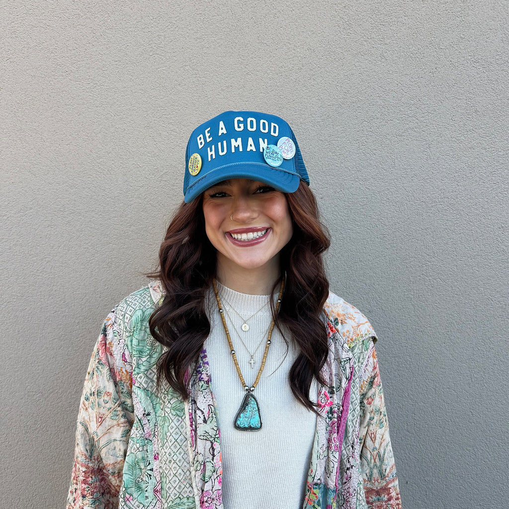 Be A Good Human Trucker Hat