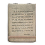 Letter for Sophie Signature Leather Journal - Stone