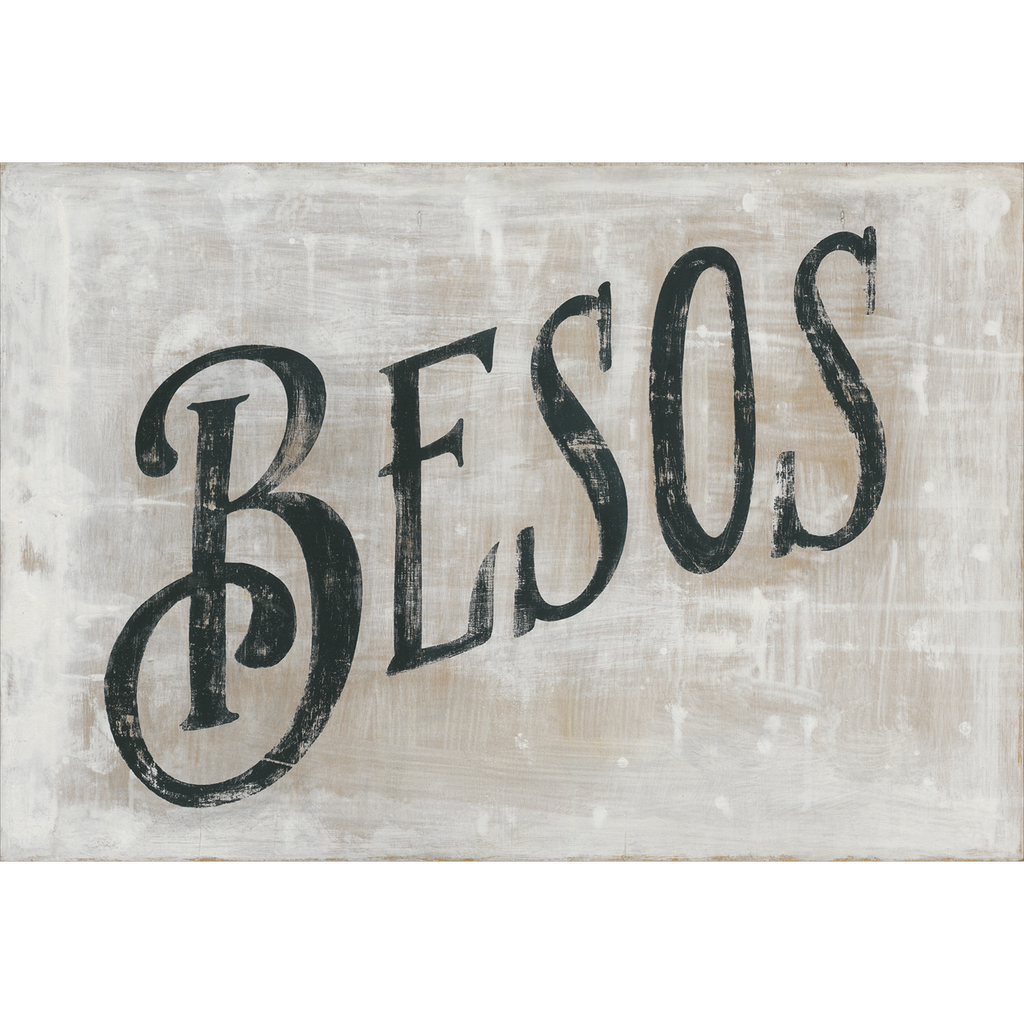 Besos Art Print