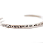 Articles of Love Collection - Silver Cuff