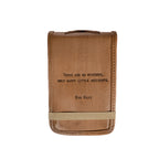 ***There Are No Mistakes Mini Signature Leather Journal